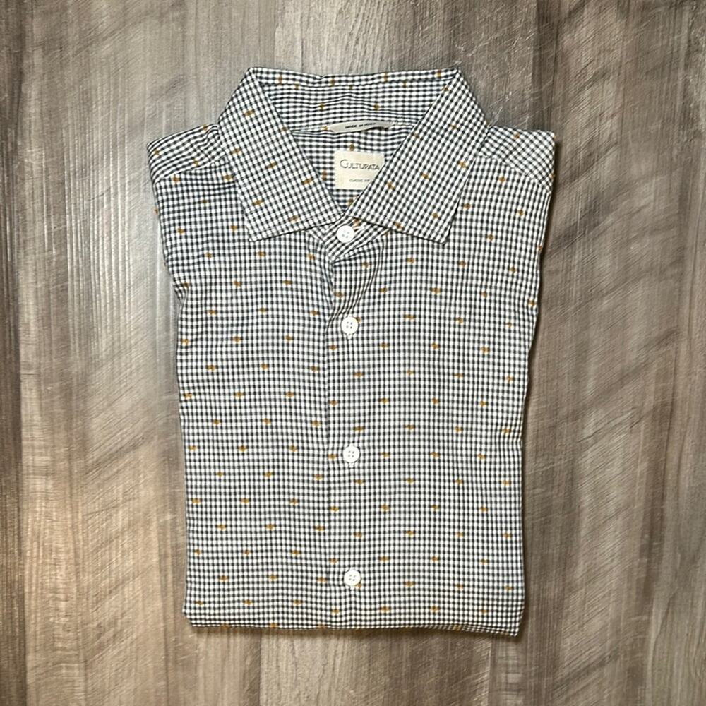 Culturata Classic Fit Made in Italy Long Sleeve Button Down - Large